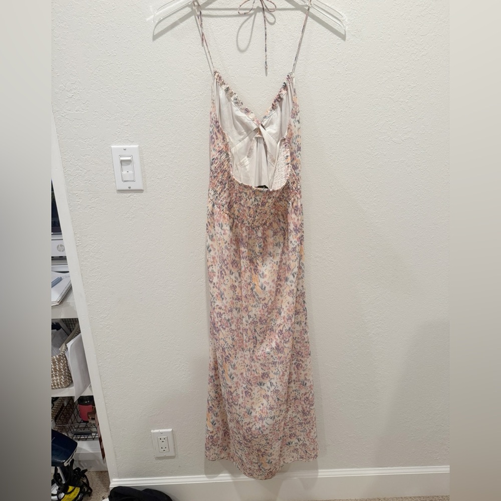 VICI X SUMMER OF DIANE‎ Pink Floral Halter Dress - Picture 3 of 9